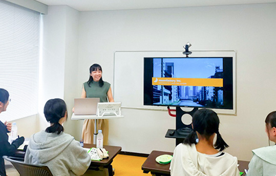 企業訪問の受け入れの画像